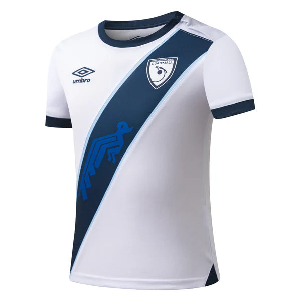 Umbro Guatemala Home Youth Soccer Mini Kit 26 -White